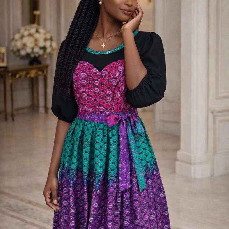 Modest African Dress - Etsy