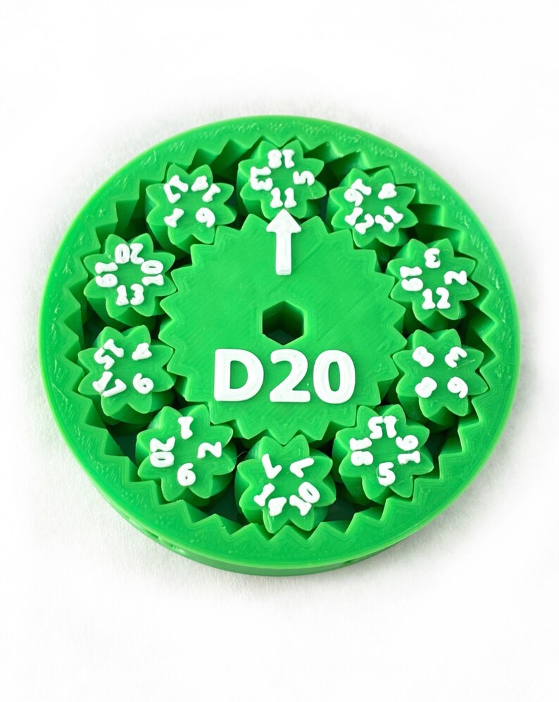 D20 Fidget Spinner Dice Dnd Roleplaying Dice Custom Colors Etsy