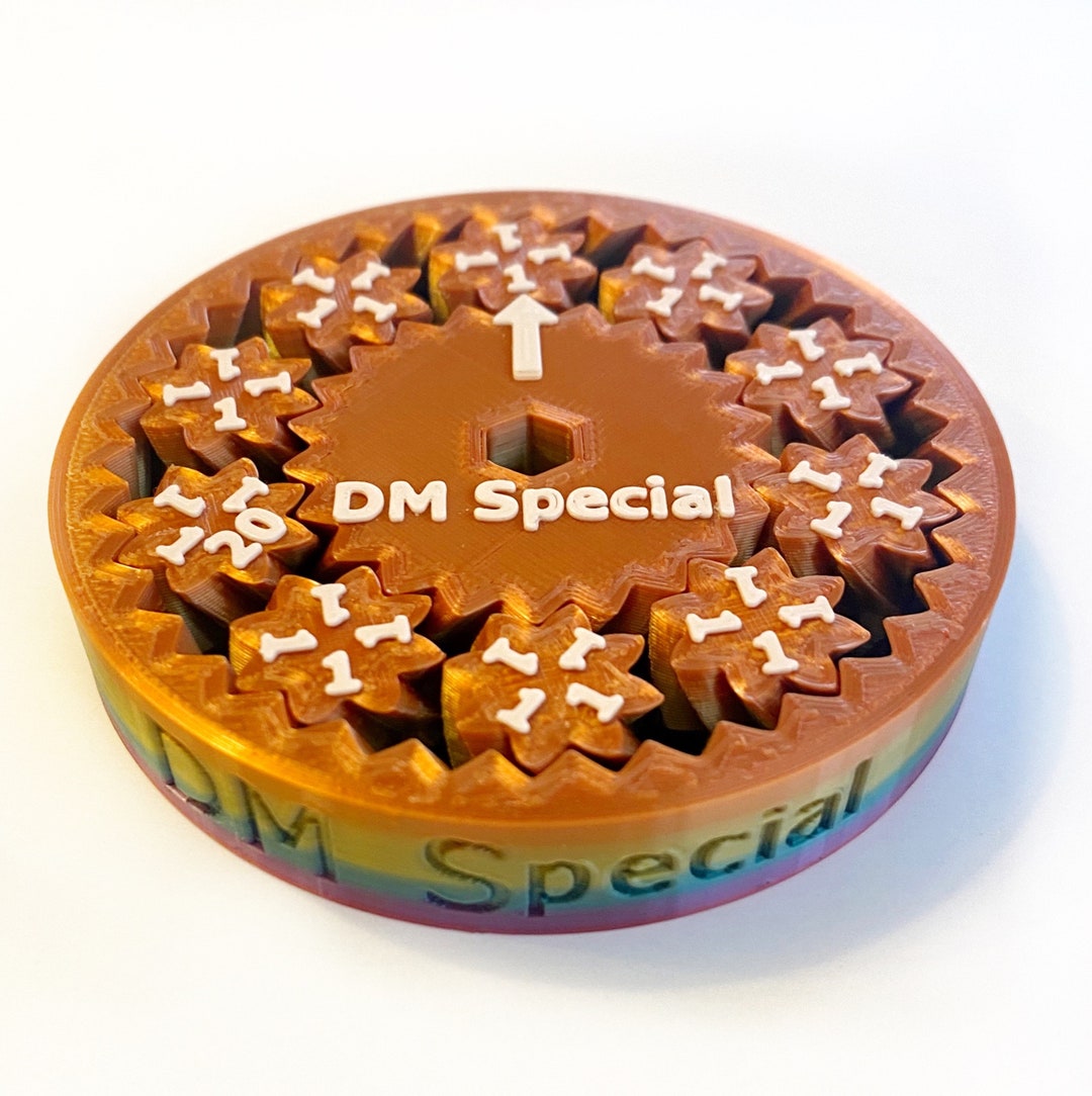 DM Special Fidget Spinner Dice Custom PYE Games Etsy