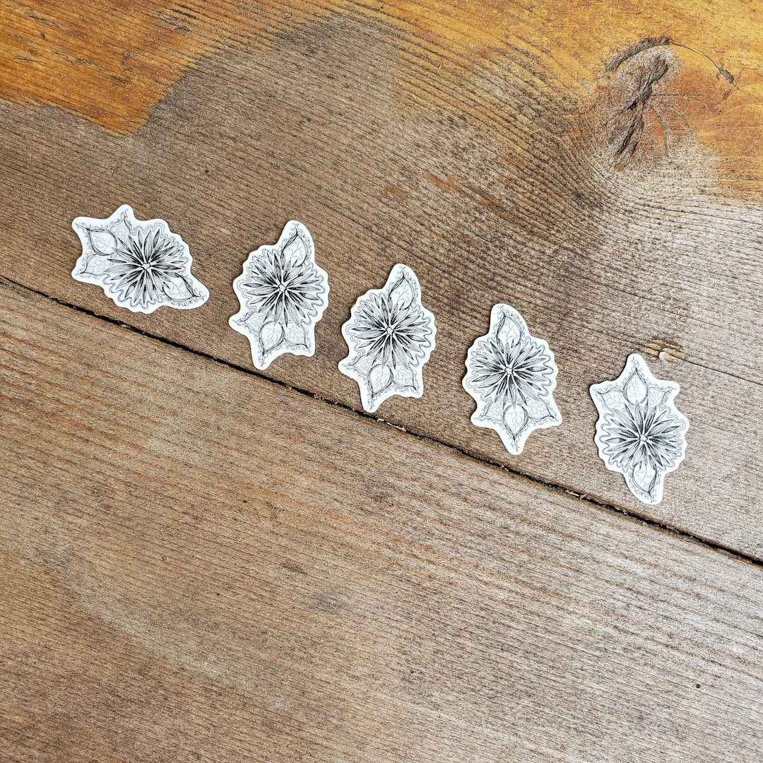 Miniature Flowers Pack (5 Stickers) - Etsy