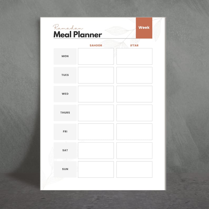 ramadan planner bol com