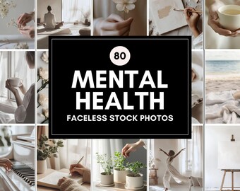 Diverse Mental Health Faceless Stock Photos | Images for Reels, Stories, Social Media, Blogs, Websites | Content on Emotional Well-Being