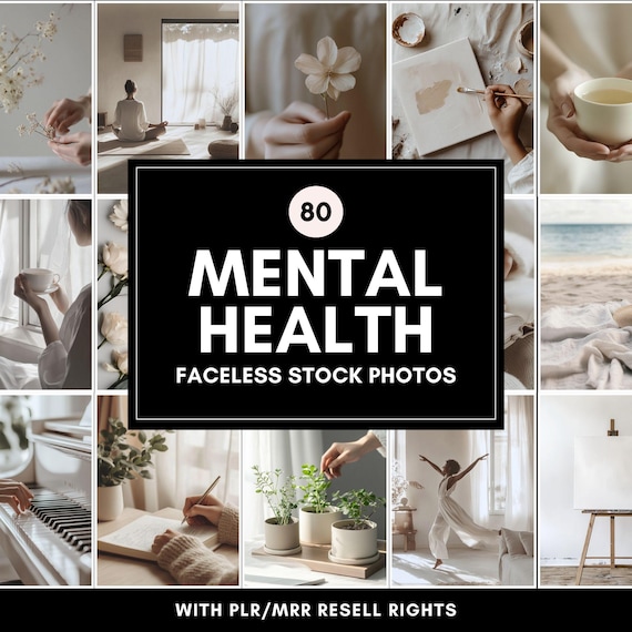 Diverse Mental Health Faceless Stock Photos | Images for Reels, Stories, Social Media, Blogs, Websites | Content on Emotional Well-Being