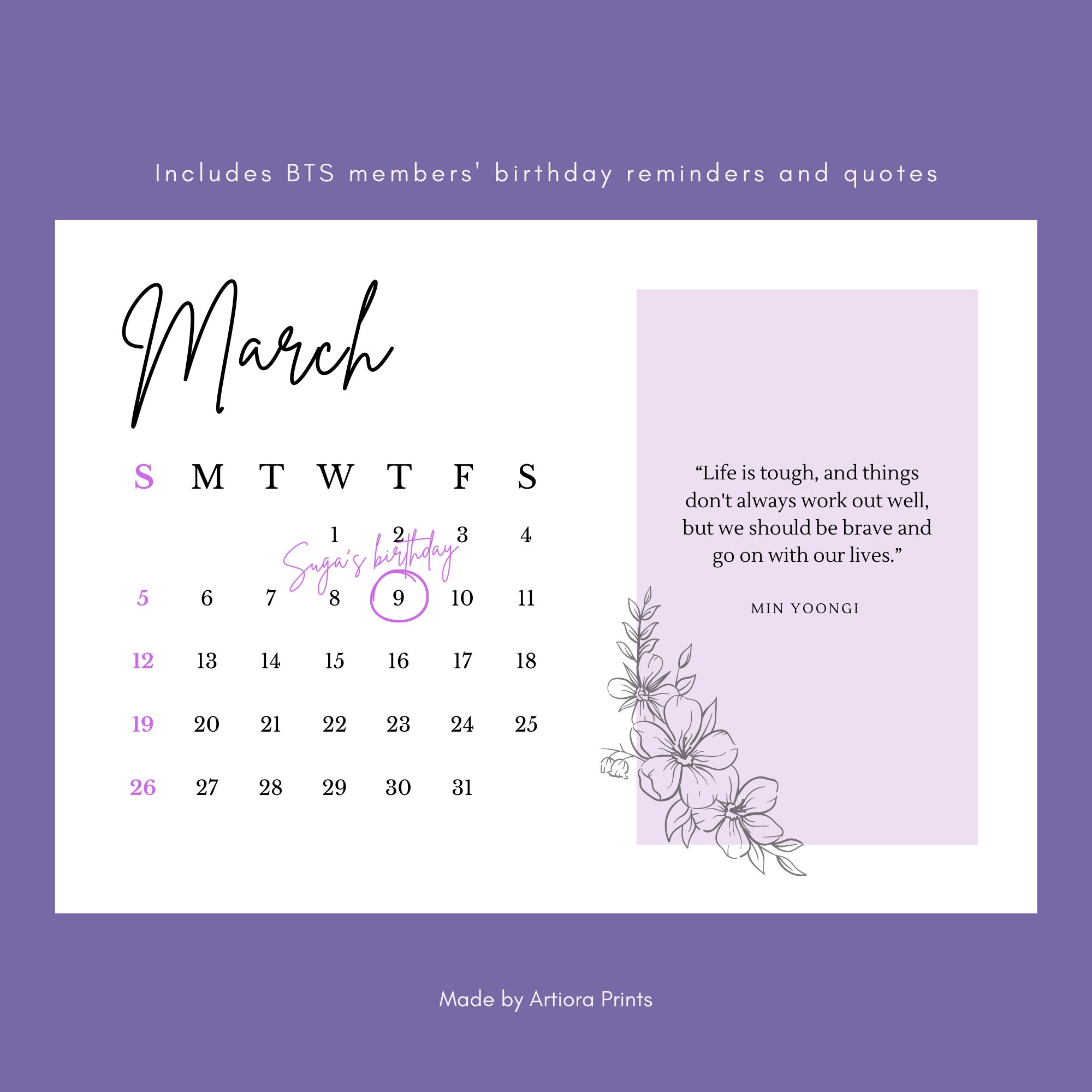 bts-2023-monthly-calendar-printable-pdf-instant-download-etsy