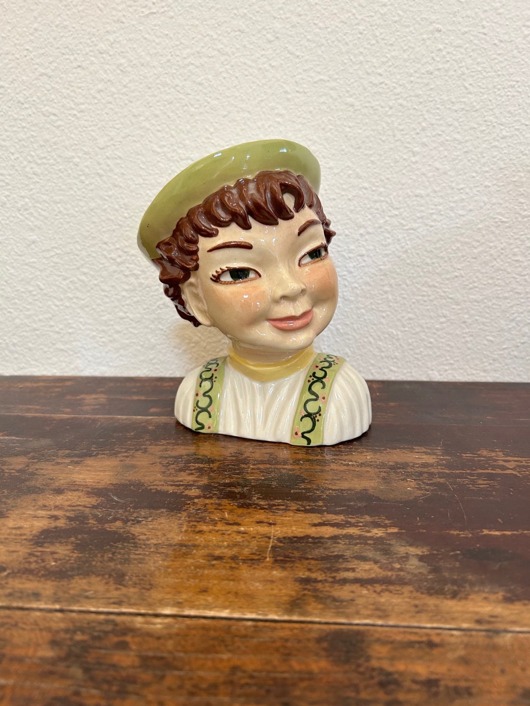 SVEN Ceramic Arts Studio Head Vase Etsy