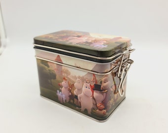 Tea tin Moomin - Moomin in the walley