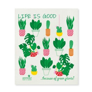 Swedish dishcloth, Potted plants , Anneko design , Eco friendly