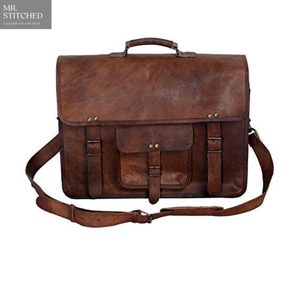 Mens Leather Satchel - Etsy