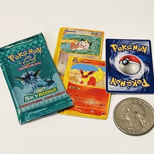 2003 Pokemon Skyridge (*MINIATUR*) versiegelt – Karten, Packung, Box, HülleWIZARDS of the COAST