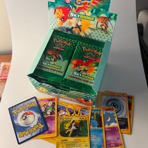2003 POKEMON SKYRIDGE (Proxy-Faksimile - Such dir Karten, Packs, Boxen aus!)