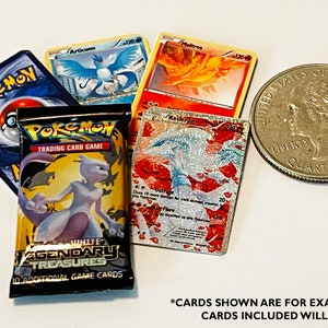 TESOUROS LENDÁRIOS Pokémon 2013 (*MINIATURA*) Selados - Cartões, Pacote - Wizards of the Coast