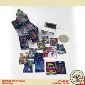 1992年 マーベル マスターピース (*ミニチュア*) 未開封 - カード、パック、ボックス