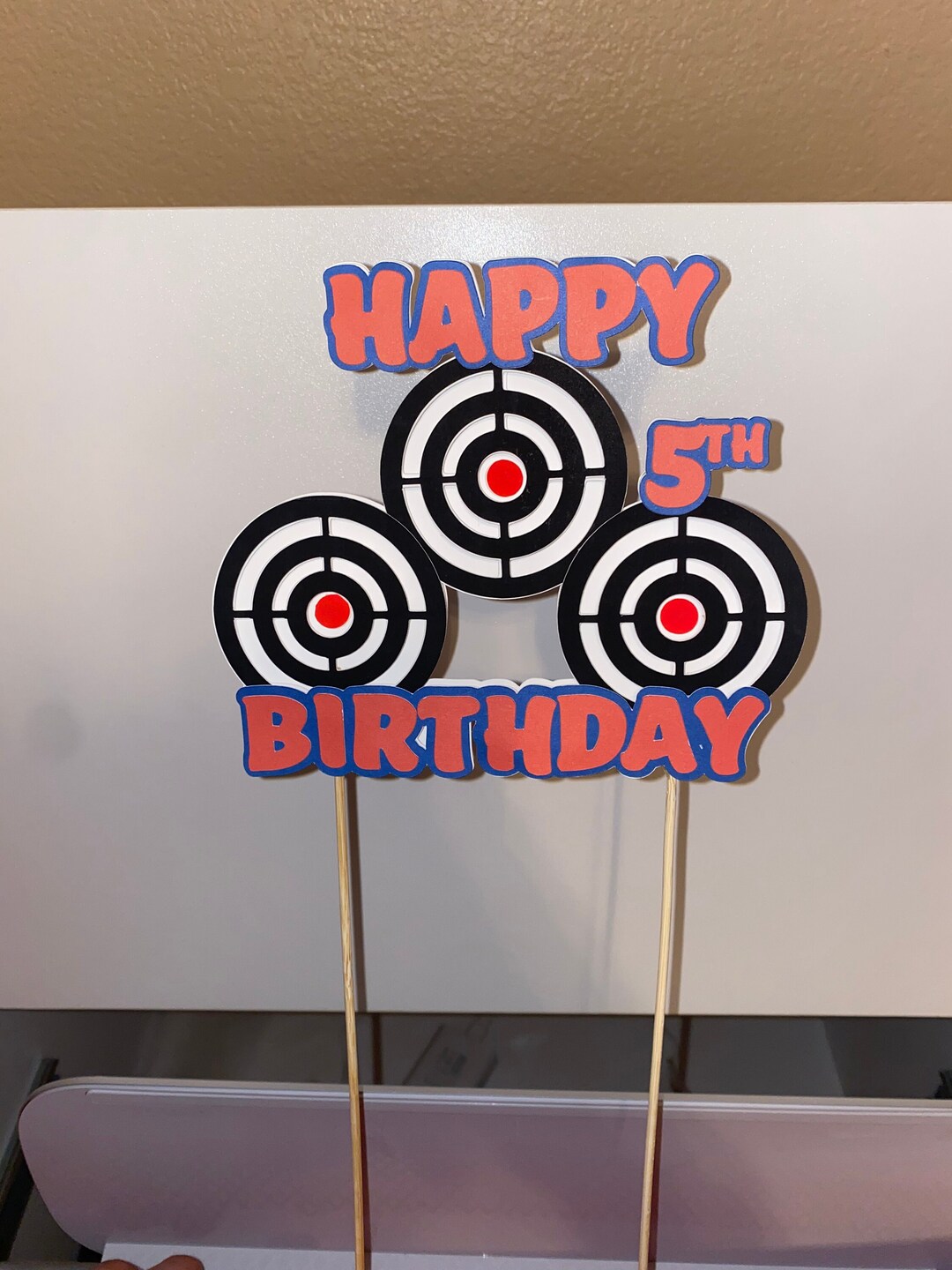 Nerf Cake Topper Etsy