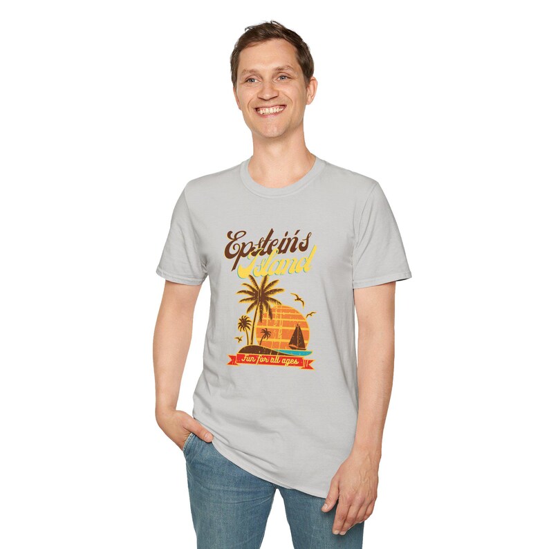 Epstein’s Island: Zero Stars, Do Not Recommend... Dark Humor Tee image 7