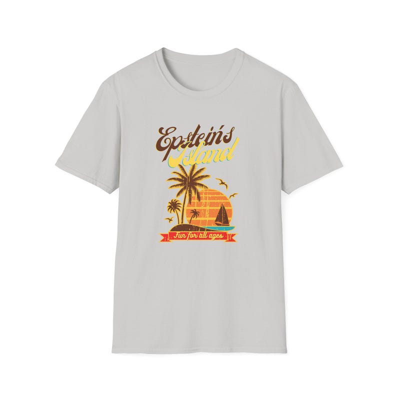 Epstein’s Island: Zero Stars, Do Not Recommend... Dark Humor Tee image 3