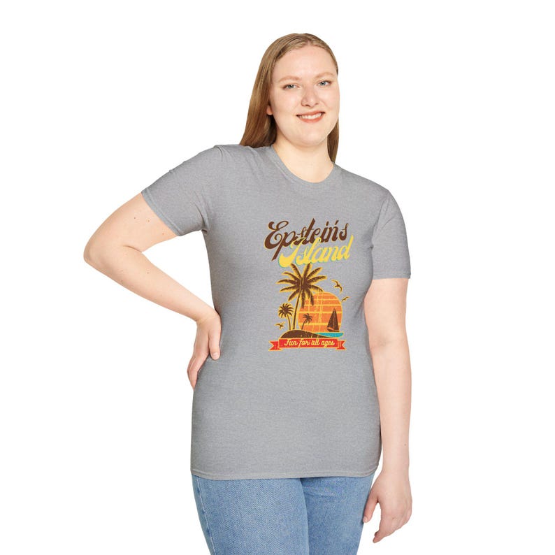 Epstein’s Island: Zero Stars, Do Not Recommend... Dark Humor Tee image 6