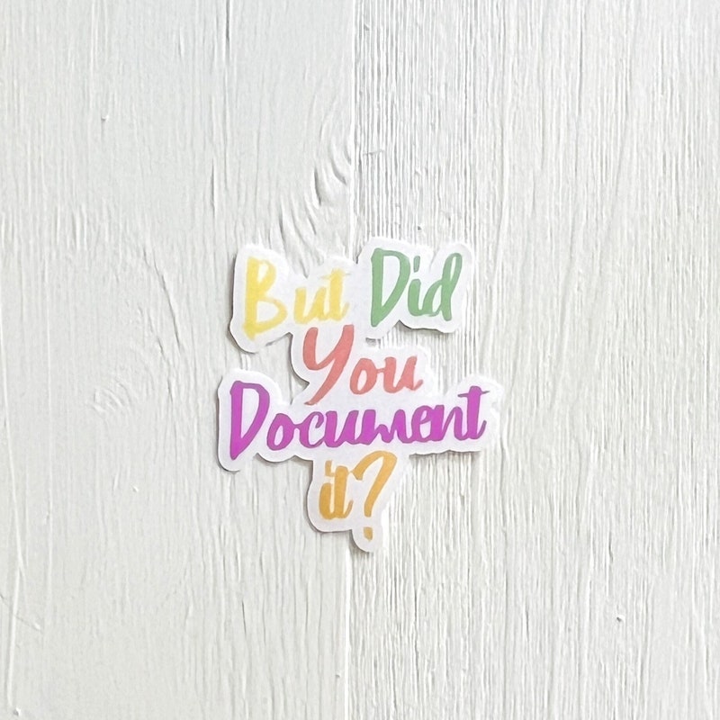 Document Stickers - Etsy