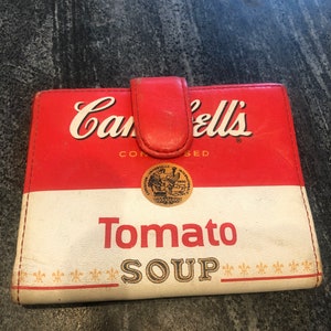 Coach campbell soup wallet sale