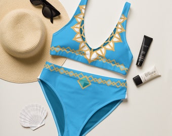 Princess Zelda inspired high-waisted bikini