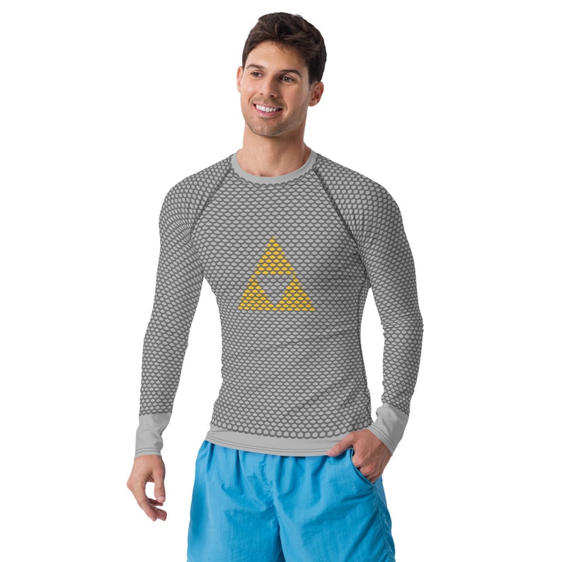 Hylian Guard Chain Mail Rashguard Etsy