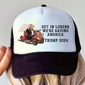 Trump  Baseball Hat, Trucker Hat Gift for Election, Patriotic Snapback Hat for Patriot, Cap Gift for Him