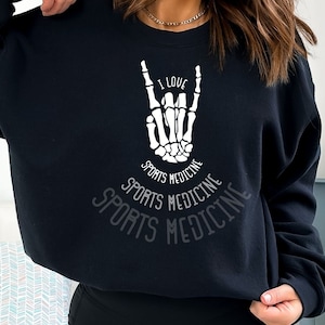 Sports Medicine Sweatshirt for Office, Sports Medicine Assistant Sweatshirt, Gift for Sports Medicine Grad