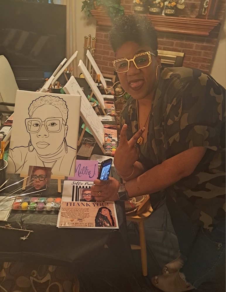 16+ Selfie Paint Party Kit