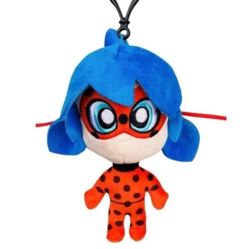 Miraculous Ladybug & Tikki Plush Clip-On Toys Backpack Charm 6