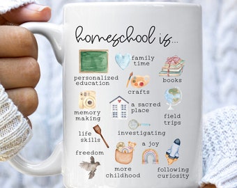 homeschool mom mug, homeschooling mug, homeschooler mug, homeschool mom gift, homeschool gift, home educator mug, home-schooling