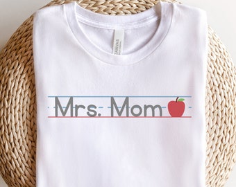 homeschool mom shirt, homeschooling mom tshirt, gift for homeschooler, gift for homeschool mom, funny homeschool shirt, home educator shirt