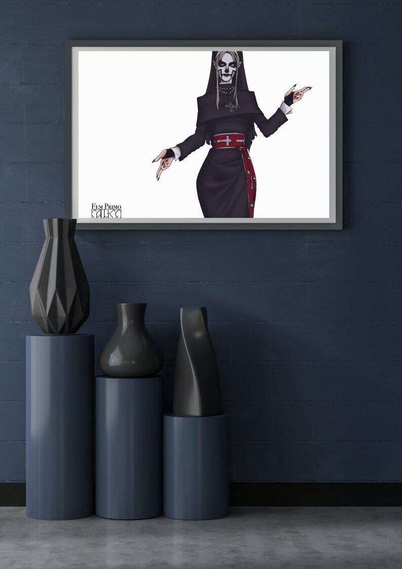 Primo | Ghost Poster | Metal Music | Digital Poster | Room Decor | Home ...