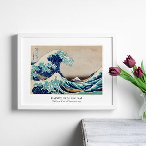 Hokusai print, Hokusai digital art, Digital Download, Hokusai Great Wave, Instant Download, Art Poster, Hokusai, Digital Print, Wall art
