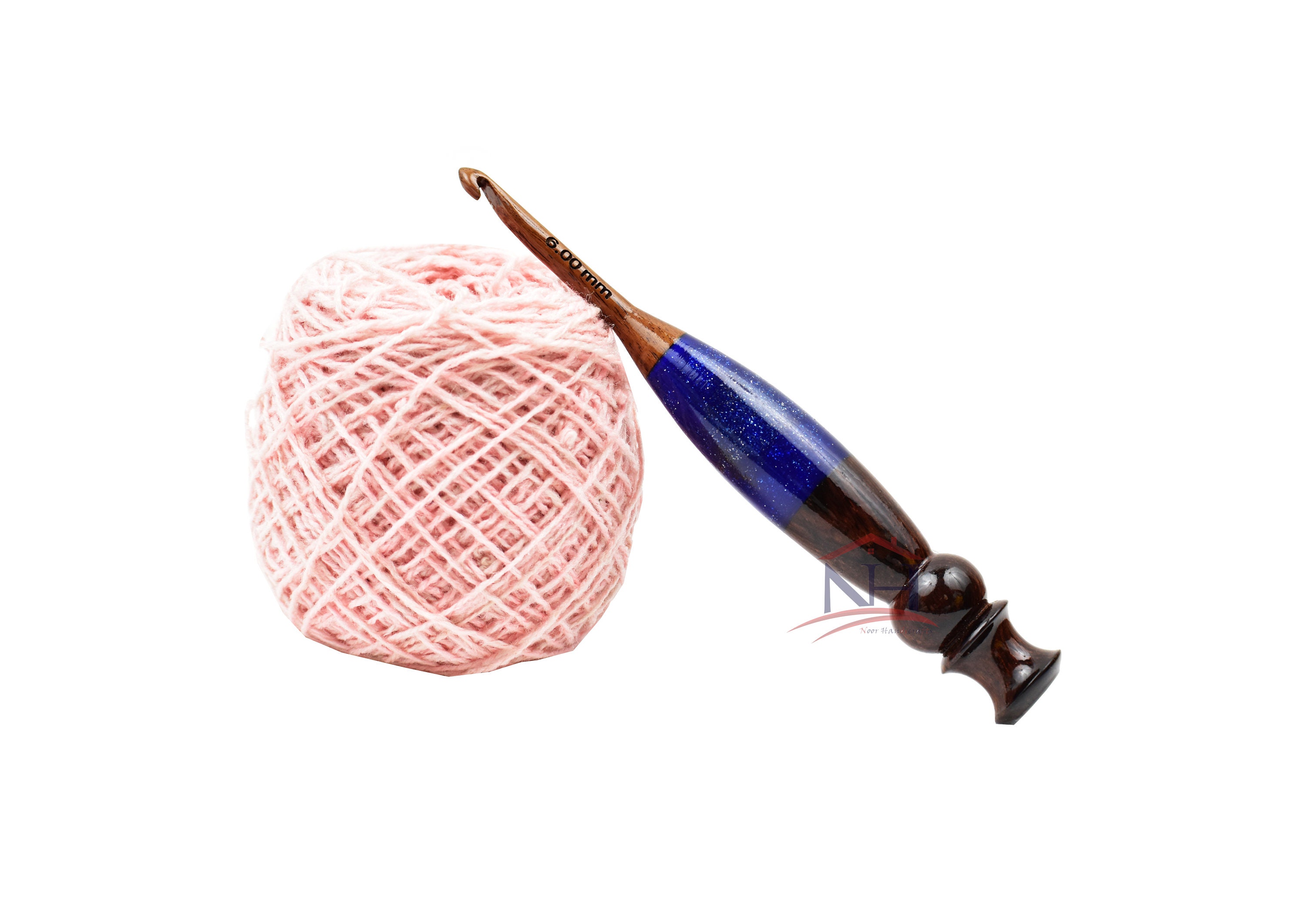  Furls Crochet Hook, Silver Oak Streamline Wood, Crochet Hooks  7 (5.5mm I)