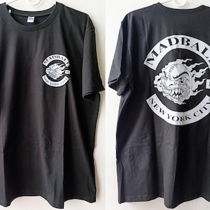 Madball - New York City Hardcore Tshirt- Front + Back Print LIMITED!  (metal, hardcorepunk, hardcore, nyhc, Newyork Hardcore)