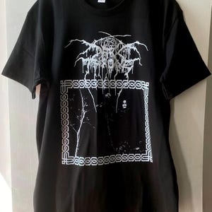 Darkthrone - Under a Funeral Moon - Tshirt (Immortal, Katharsis, Urgehal, Hellhammer, black death metal) Rare - Limited!