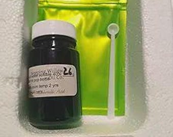 Gibberellic Acid 26g, 40% water soluble, .15ml measuring spoon, instructions, mask, 2 ebooks-plant Bible,  The Gibberellic Advantage