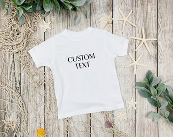 Camiseta personalizada para bebés/niños pequeños