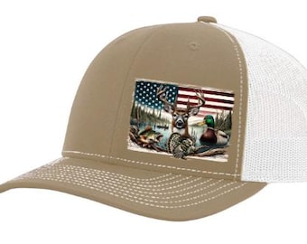 Hunting Hat - Fishing Hat - Snapback - Richardson 168 7  display picture 3