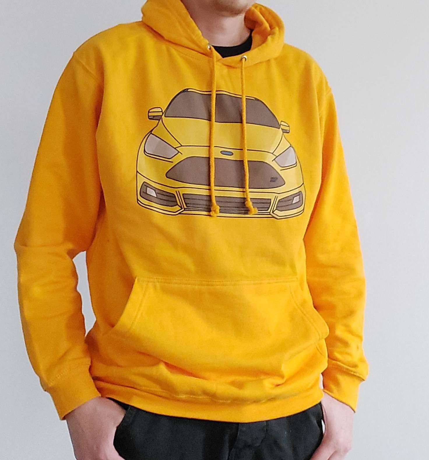 Focus ST Yellow Basic Unisex Hoodie Etsy