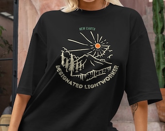Designated Lightworker T-Shirt (Unisex) Spiritual T-shirt | Spirituality | New Age Shirt | Spiritual Gifts | Inspirational T-shirt