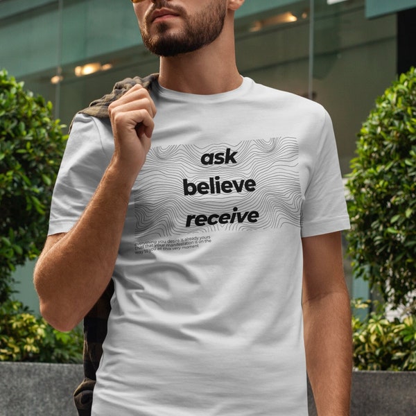 Ask Believe Receive - Etsy