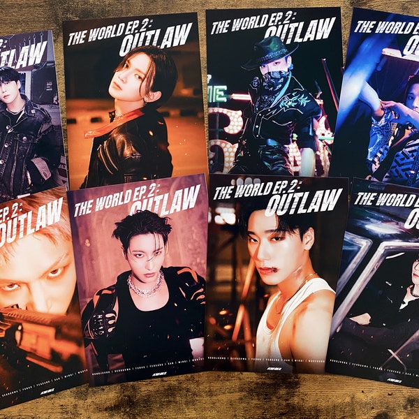 ATEEZ THE WORLD Ep.2 : Outlaw Poster