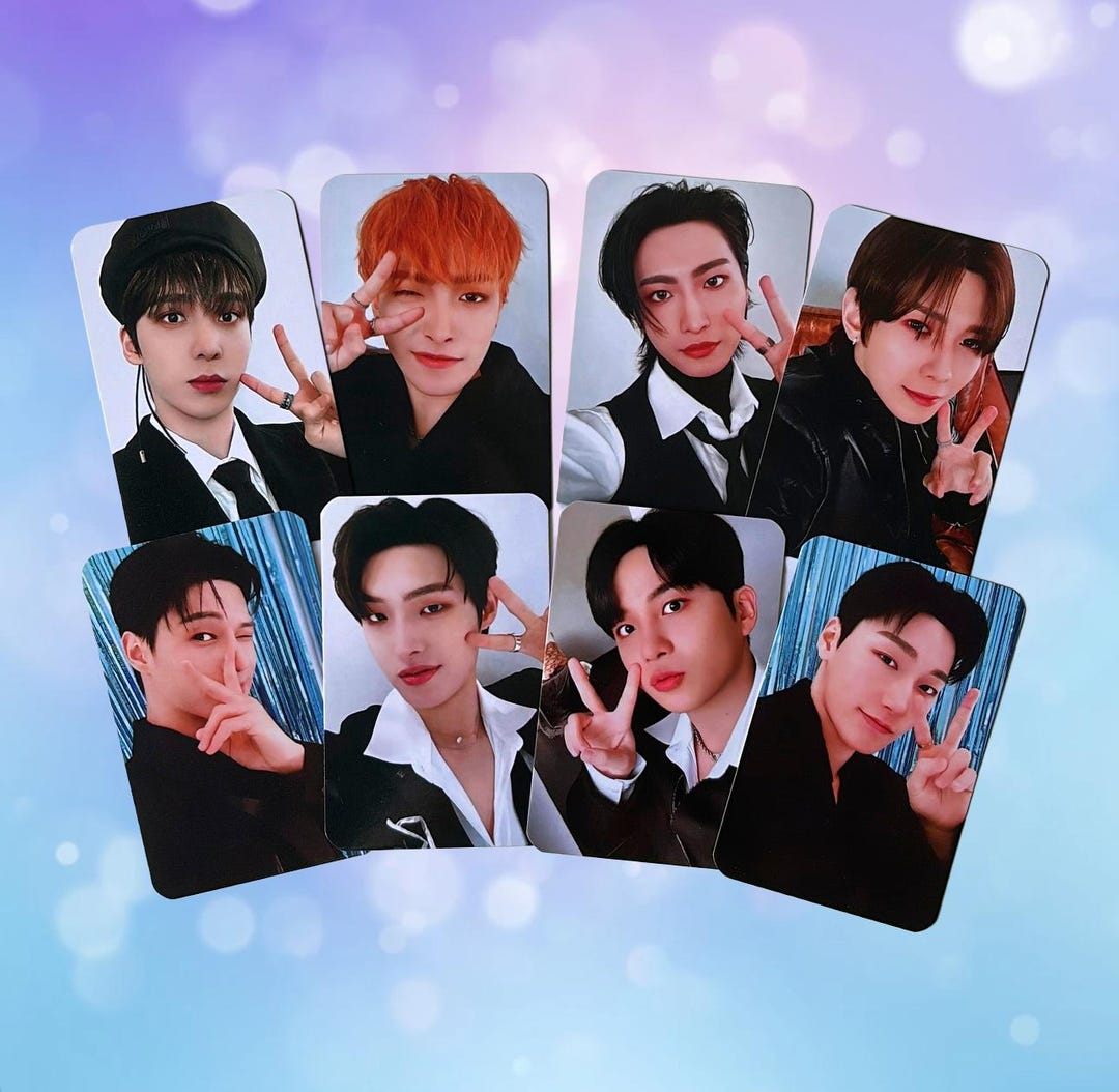 Ateez Golden Hour Album Photocards - Etsy