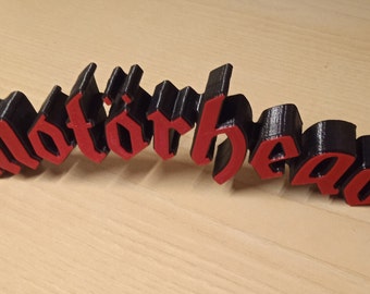 Logo 3D de Motorhead