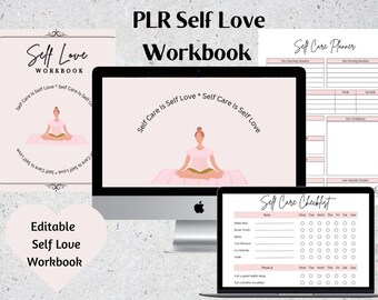 PLR Editable Self Love Workbook