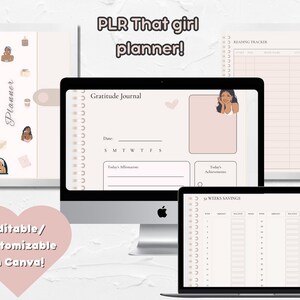 Editable PLR That Girl Digital Planner