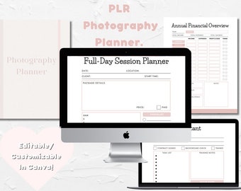 PLR Photography Planner