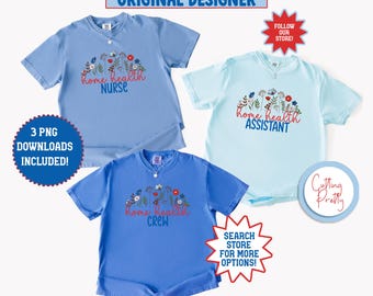 Fourth of July home health nurse png bundle 4th of july home health png for home care nurse sublimation digital design home health care png