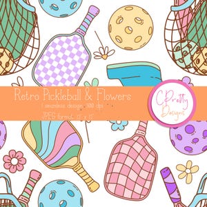 Pickleball seamless pattern for fabric pattern for pickleball seamless repeating pattern retro pickleball pattern for pickleball fabric