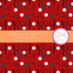 Volleyball seamless pattern repeating file for fabric printing volleyball seamless digital pattern for commercial use volleyball pattern